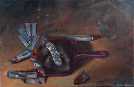 Lapáton 40x60cm olaj vászon